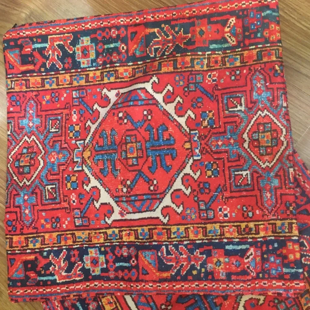 3-Pillows (Cases Only )Southwest Indian Boho Design style Zipper 2 16x16,1 20x20